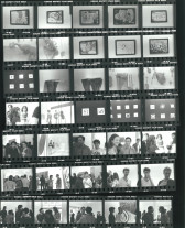Contact sheet of installation and opening photos from the exhibition.