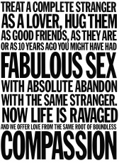 Bold, black text of varying sizes arranged in a rectangular block on a white background reads, 