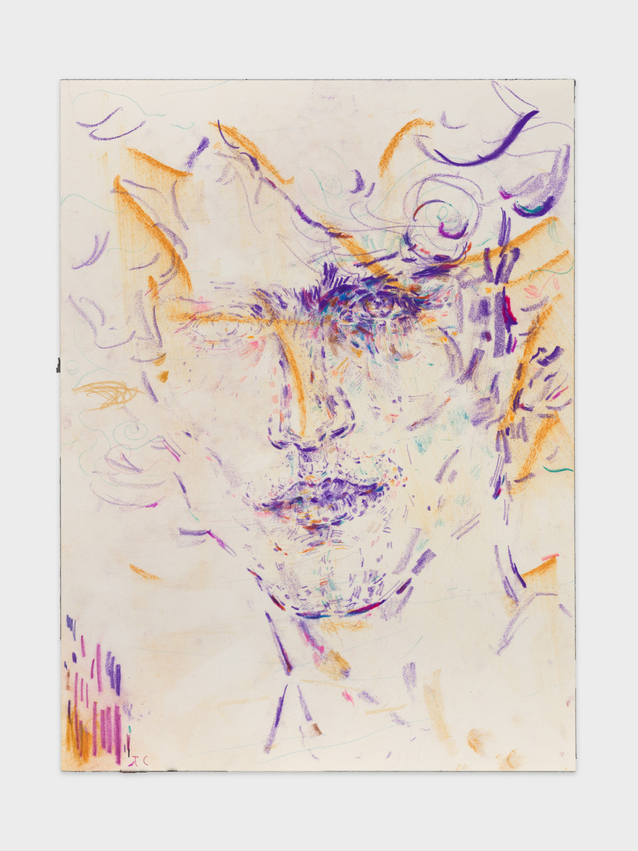 Color image of a portrait of a man