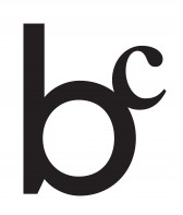 A black logo consisting of a lowercase letter 