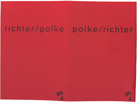 Black lower case text on a red page reads, 
