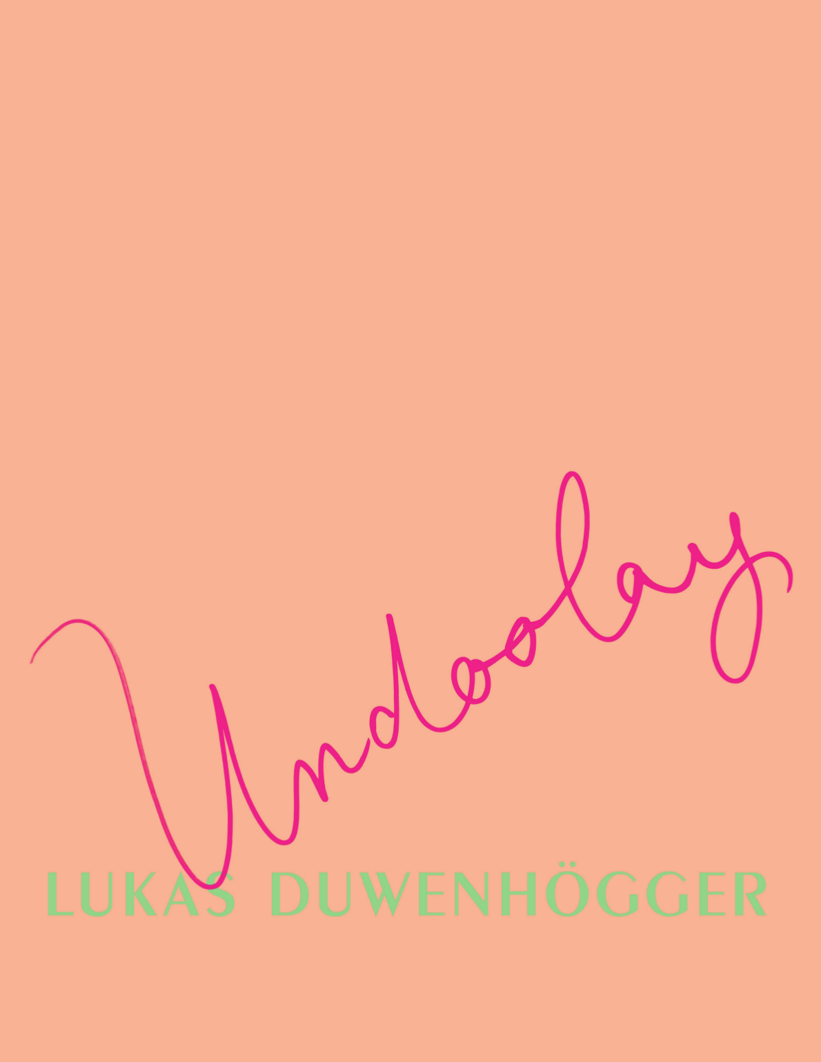 Pink cursive text at an ascending angle which reads 