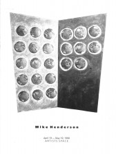 An abstract image of two rectangles, one light and one dark, each dotted with a grid of circles.  Below this, black text reads, 