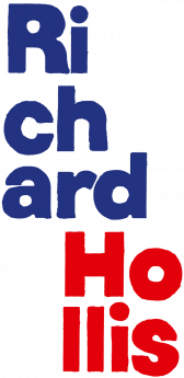 Blue descending text reads, 