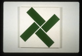 Four green rectangles arranged in a pinwheel formation on a white background.