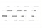 A series of black and white/light grey horizontal bars on a white background.