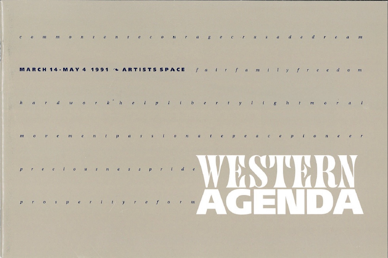 Stylized white text on a tan background reads, 