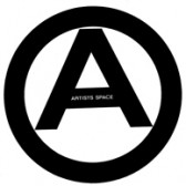Artists Space logo, a capital letter 'A' inscribed in a circle