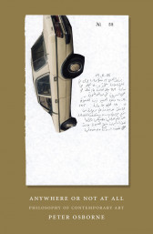 A book cover with an old car vertically arranged next to Arabic writing.