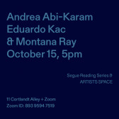 Light blue text overlays a dark blue background. The top left corner reads: 