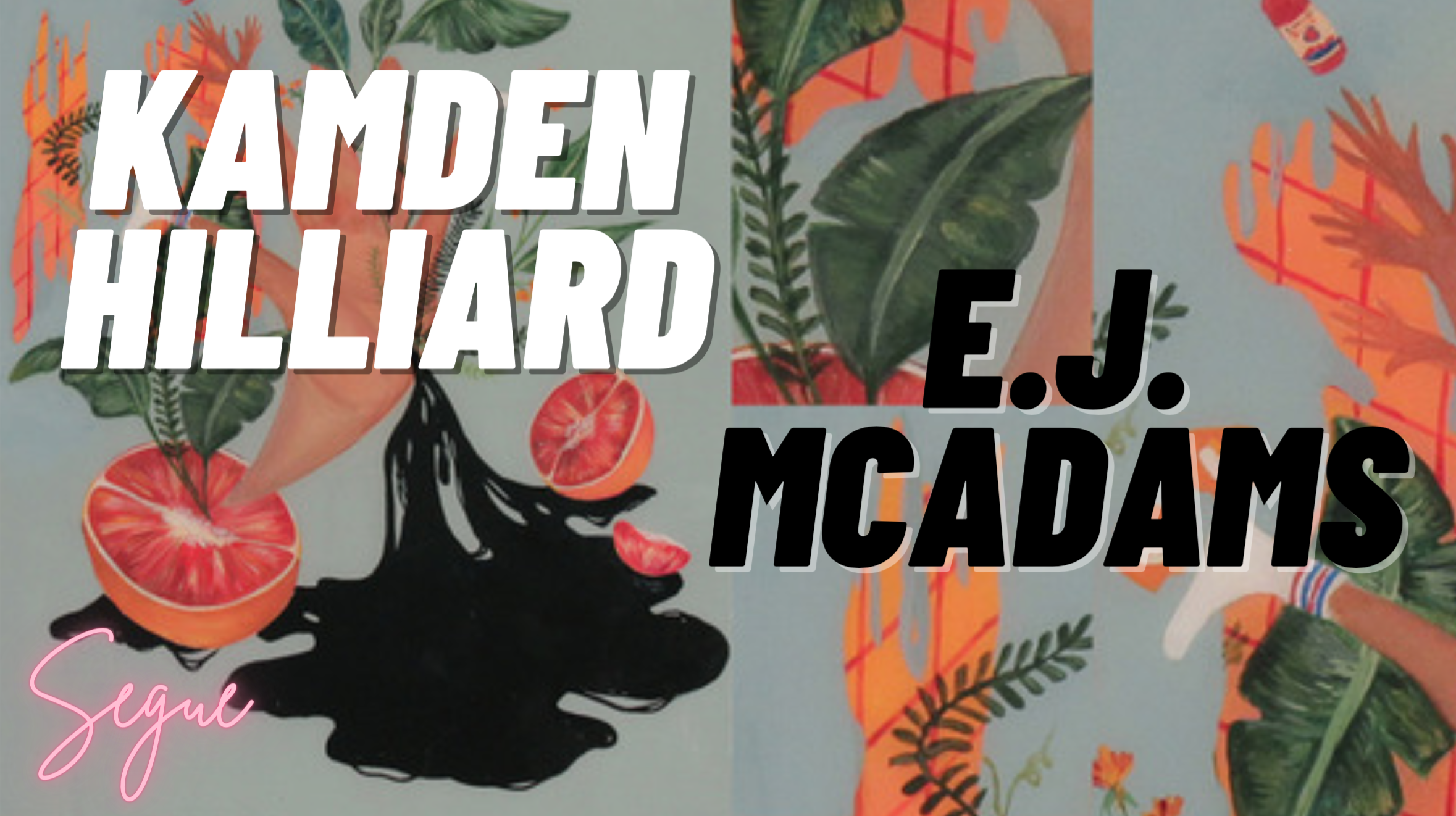 A horizontal image with a flat, light blue background. On the right side is a pink, cotton candy-like image of a cloud. The word, 