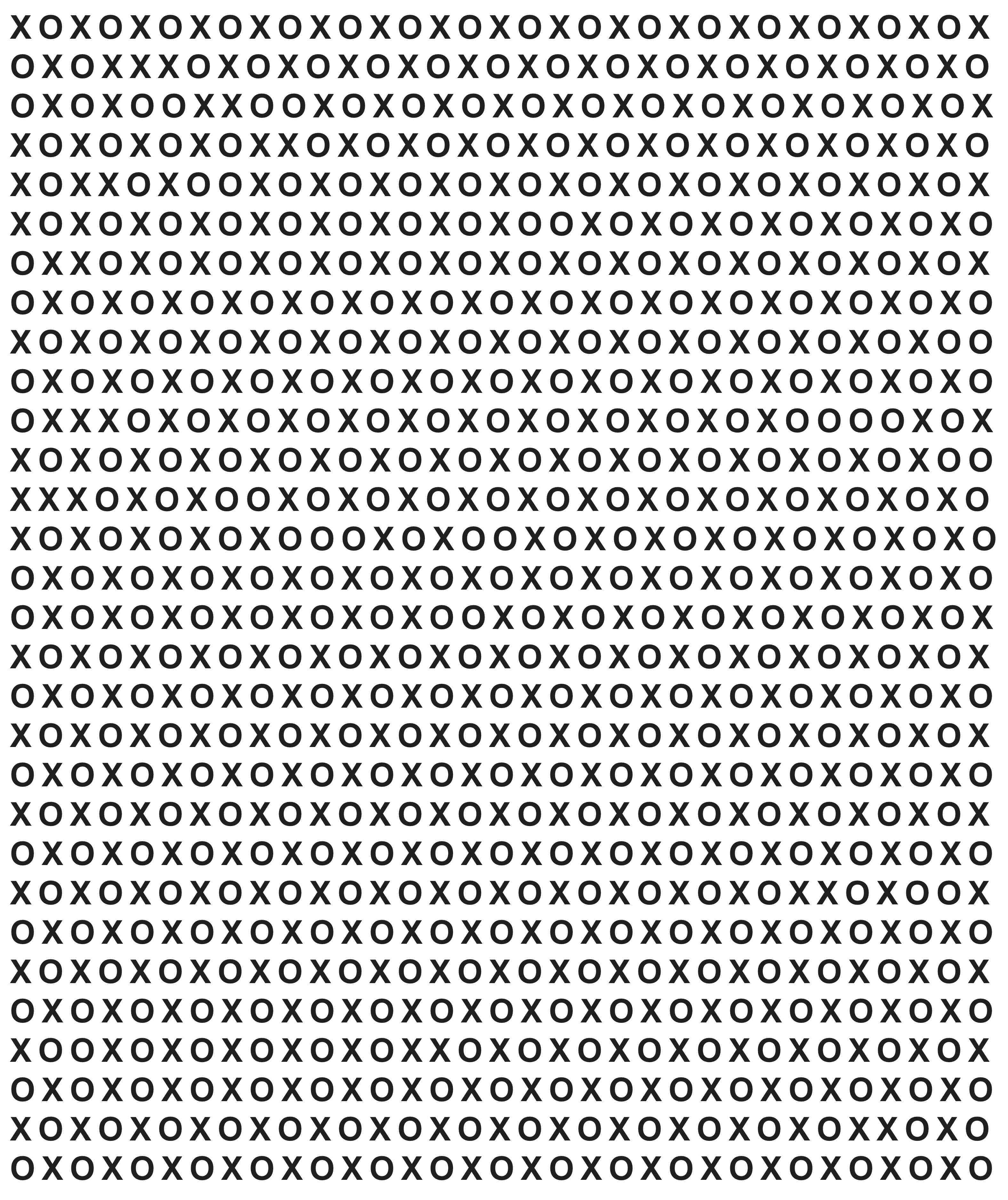 An all-over black and white pattern of 